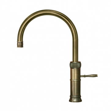 Quooker Classic Fusion Round Patinated Brass / PRO 7 Tank