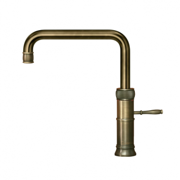 Quooker Classic Fusion Square Patinated Brass / PRO 3 Tank