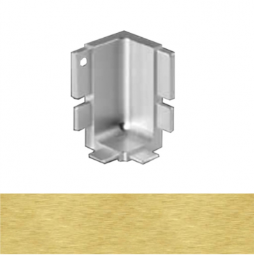 Handleless B Top Profile Internal Corner Brushed Brass
