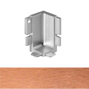 Handleless B Top Profile Internal Corner Brushed Copper