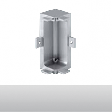 Handleless C Mid Profile Internal Corner Aluminium