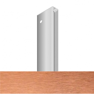 Handleless D3 Appliance Edge Vertical Profile 580mm Brushed Copper