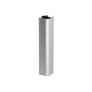 Stainless Steel Effect Plinth 90' Joint