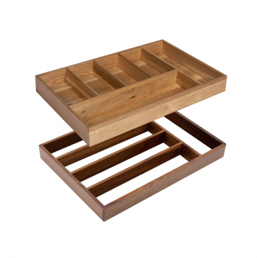 Bespoke wooden cutlery trays