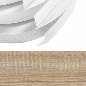 Cambrian Oak Textured PVC Edging 22mm x 0.8mm x 150m Unglued