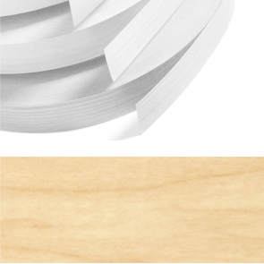 Natural Maple Melamine Edging 48mm x 0.4mm x 50m Preglued