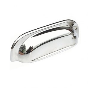 Mayberry Cup Handle Polished Nickel 96mm