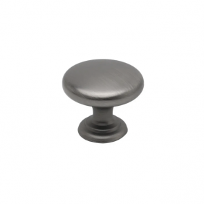 Monmouth Knob Brushed Iron 38mm