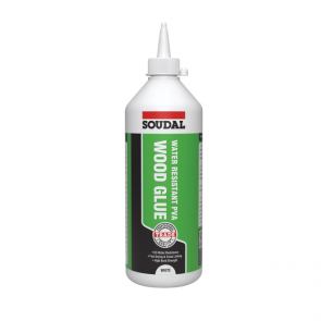 Soudal Trade Water Resistant Wood Glue 1 Litre