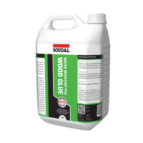 Soudal Trade Water Resistant Wood Glue 5 Litre