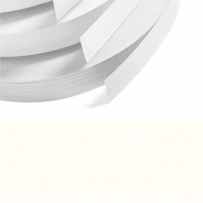 White Textured PVC Edging 22mm x 0.8mm x 150m Unglued