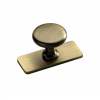 Banbury knob & backplate American bronze 32mm