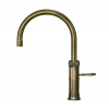 Quooker Classic Fusion Round Patinated Brass / PRO 3 Tank